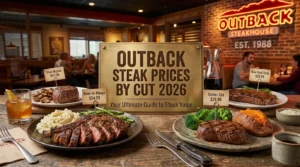 Sirloin, ribeye, and filet steaks compared by cut and estimated price