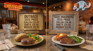 Outback vs Texas Roadhouse Prices 2026