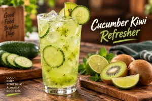 Cucumber Kiwi Refresher