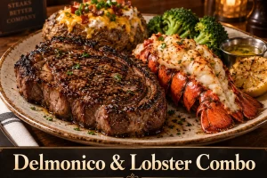 Delmonico & Lobster Combo