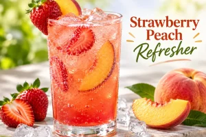 Strawberry Peach Refresher