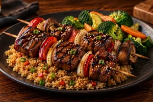 Teriyaki Filet Skewers